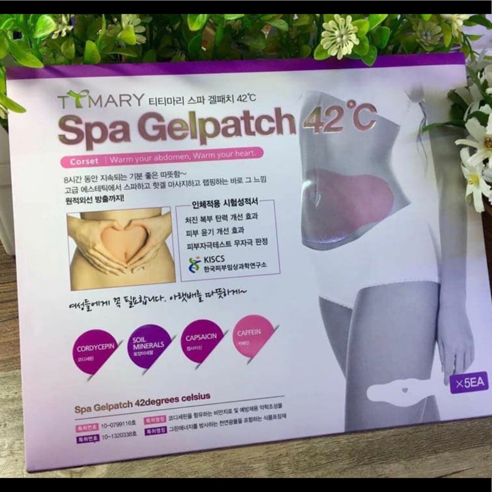 TYMARY SPA GEL PATCH 42•C ( 5 pc )